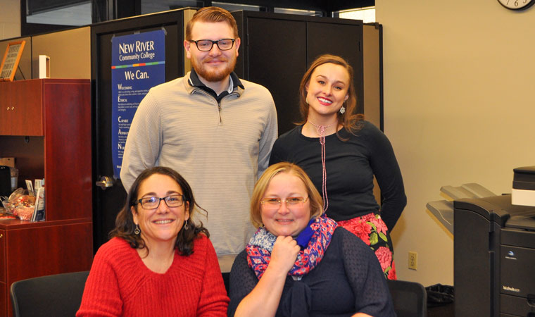 Advising center staff
