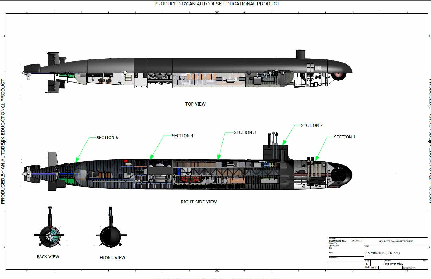 Virginia Class Submarine Inside