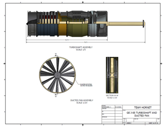 GE J-85 Turboshaft and Ducted Fan