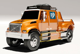Truck concept front design