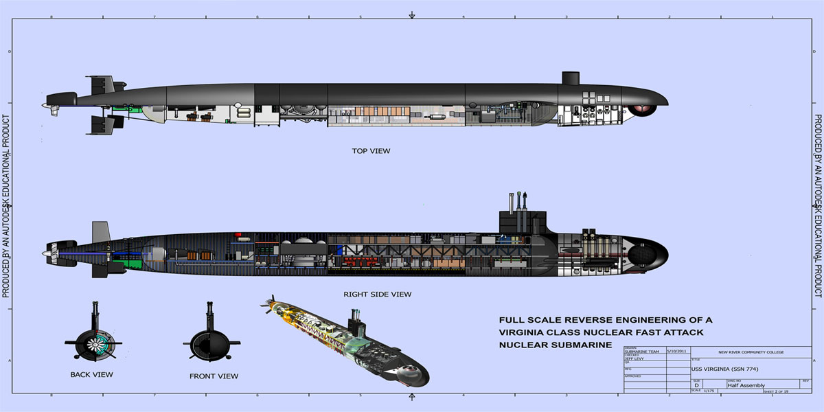 Virginia Class - Submarine