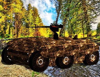 Recon Camo Vehicle in Jungle