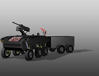 Unmanned Ground Vehicle Riot Control