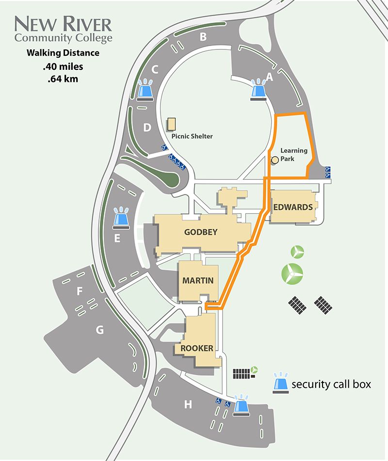 .40 Miles map