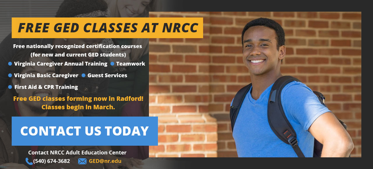 GED classes begin in March 2026