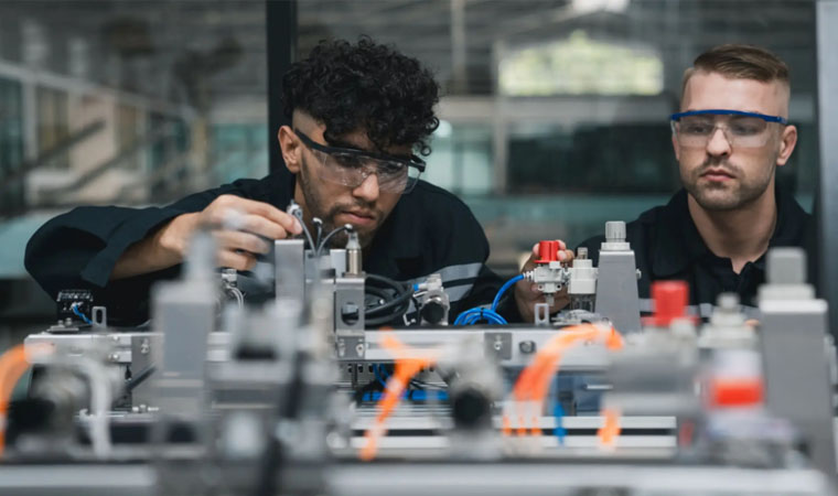 Graphic for Machine Technology degree
